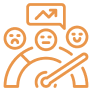 Customer satisfaction icon